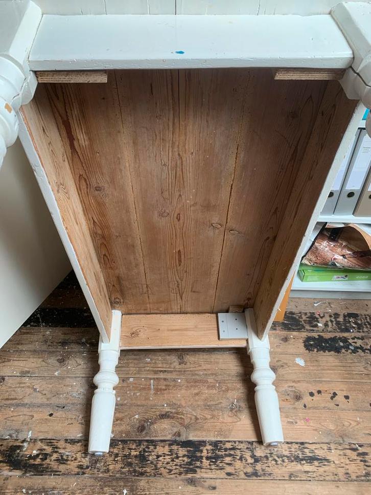 Oude Salontafel/Knutseltafel - Opknapper, Antiek en Kunst, Antiek | Meubels | Tafels, Ophalen