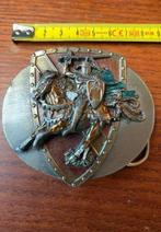 Buckle Riemgesp prachtig exemplaar ridder incl verzenden, Kleding | Heren, Riemen en Ceinturen, Ophalen of Verzenden, Zo goed als nieuw