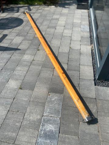 Houten giek 3,4 mtr beschikbaar voor biedingen