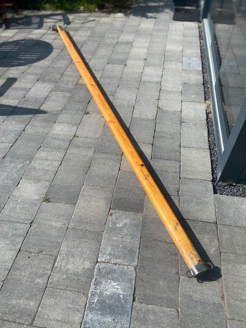 Houten giek 3,4 mtr, Watersport en Boten, Zeilen en Zeiltoebehoren, Gebruikt, Minder dan 15 m², Ophalen