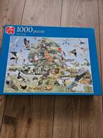 Puzzle Bird Collage, Legpuzzel, Zo goed als nieuw, Ophalen