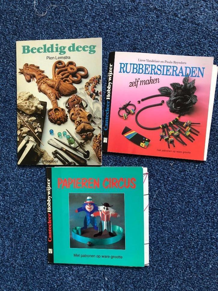 3x Cantecleer Papieren Circus, rubber sieraden , brooddeeg, Boeken, Hobby en Vrije tijd, Gelezen, Overige onderwerpen, Ophalen of Verzenden
