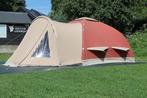 Karsten oppompbare tent 300 Bordeaux rood uitstekende staat, Caravans en Kamperen, Tenten, Ophalen, Zo goed als nieuw, Tot en met 4