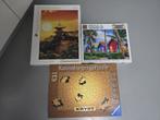 Drie Puzzels, Verzenden, 500 t/m 1500 stukjes, Zo goed als nieuw, Legpuzzel