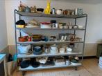 Vintage broodkast XL/buffetkast, Huis en Inrichting, Kasten | Schoenenkasten, Gebruikt, Vintage industrieel, Ophalen