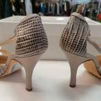 Abro nette pump grijs bruin dierenprint 1x gedragen 37 35616, Pumps, ., Ophalen of Verzenden, Abro