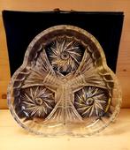 Antieke, kristallen schaal Bohemia Crystal, Ophalen