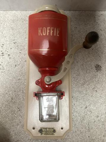 Vintage Java Mokka Koffiemolen beschikbaar voor biedingen