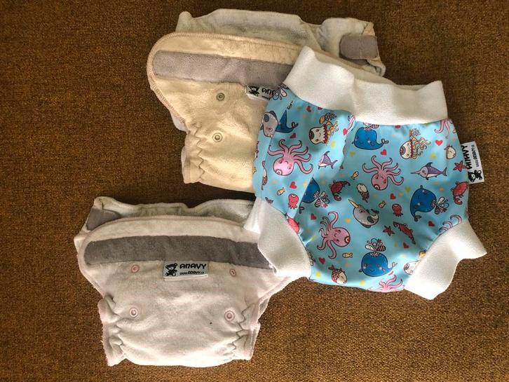 Wasbare Luiers nacht Pakket: Anavy, Totsbots, Popolini, Kinderen en Baby's, Badjes en Verzorging, Gebruikt, Overige typen, Overige merken