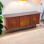 Vintage dressoir | wandkast hout  | sideboard | mid century, Met deur(en), 150 tot 200 cm, Vintage, Niet bekend