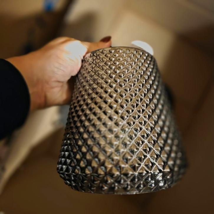 Zilveren Hanglampje House of Nature 70% korting, Huis en Inrichting, Woonaccessoires | Vazen, Nieuw, Overige kleuren, Minder dan 50 cm