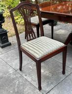 Heldense stoelen 4x in zeer goede staat mahonie engels, Ophalen