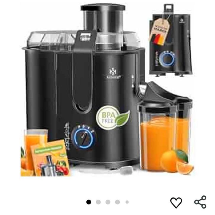 Nieuwe Kesser Sapcentrifuge - BPA-vrij, Witgoed en Apparatuur, Juicers, Nieuw, Sapcentrifuge, Elektrisch, Ophalen of Verzenden