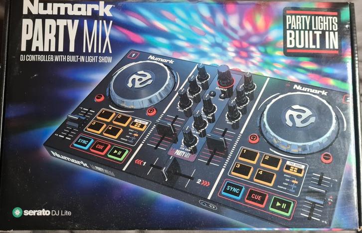 Numark Serato DJ Lite set party lights, Muziek en Instrumenten, Dj-sets en Draaitafels, Zo goed als nieuw, Numark, Ophalen of Verzenden
