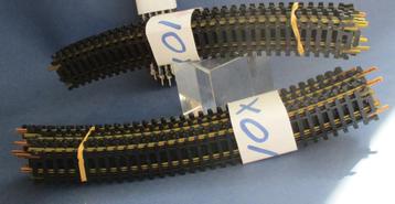 1: 20 + 4 Stuks Rail’s voor H0 systeem -1/87- koper beschikbaar voor biedingen