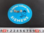 sticker ik luister scherp naar siemens strip platenspeler, Ophalen, Zo goed als nieuw, Bedrijf of Vereniging
