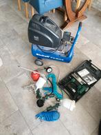 Einhell BT-AC 200/24 OF Compressor met accessoires, Gebruikt, 6 tot 10 bar, Ophalen of Verzenden, Minder dan 200 liter/min