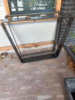 Stalen tafelpoten, Ophalen, Zo goed als nieuw, Rond, 50 tot 100 cm