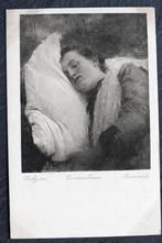 De dame heeft een gemoedelijke droom, Sladkry, Verzenden, Voor 1920, Ongelopen, Overige thema's
