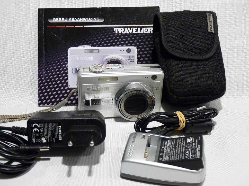 Traveler DC-XZ6, 10mp, 14 Megapixel, Compact, Ophalen of Verzenden, Zo goed als nieuw