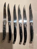 Laguiole steakmessen 6, Ophalen of Verzenden, Nieuw, Rvs of Chroom, Los bestek