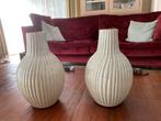 Vazen Set - Geribbeld Design, Vintage Charme 37cm, Ophalen