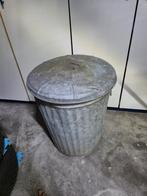 Verzinkte vuilnisbak, Ophalen, Tuin, Gebruikt, Minder dan 60 cm