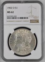 Morgan Dollar 1902-O MS62 NGC, Postzegels en Munten, Munten | Amerika, Ophalen of Verzenden, Noord-Amerika, Losse munt, Zilver