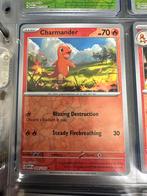 Charmander (MEW 151) 004/165 reverse holo, Nieuw, Foil, Ophalen of Verzenden, Losse kaart