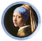 Nieuw Heinen Delfts Blauw, wandbord Meisje met de Parel, Ophalen, Industrieweg 7, 3881LB Putten, Info@heinendelftsblauw.nl, Heinen Delfts Blauw