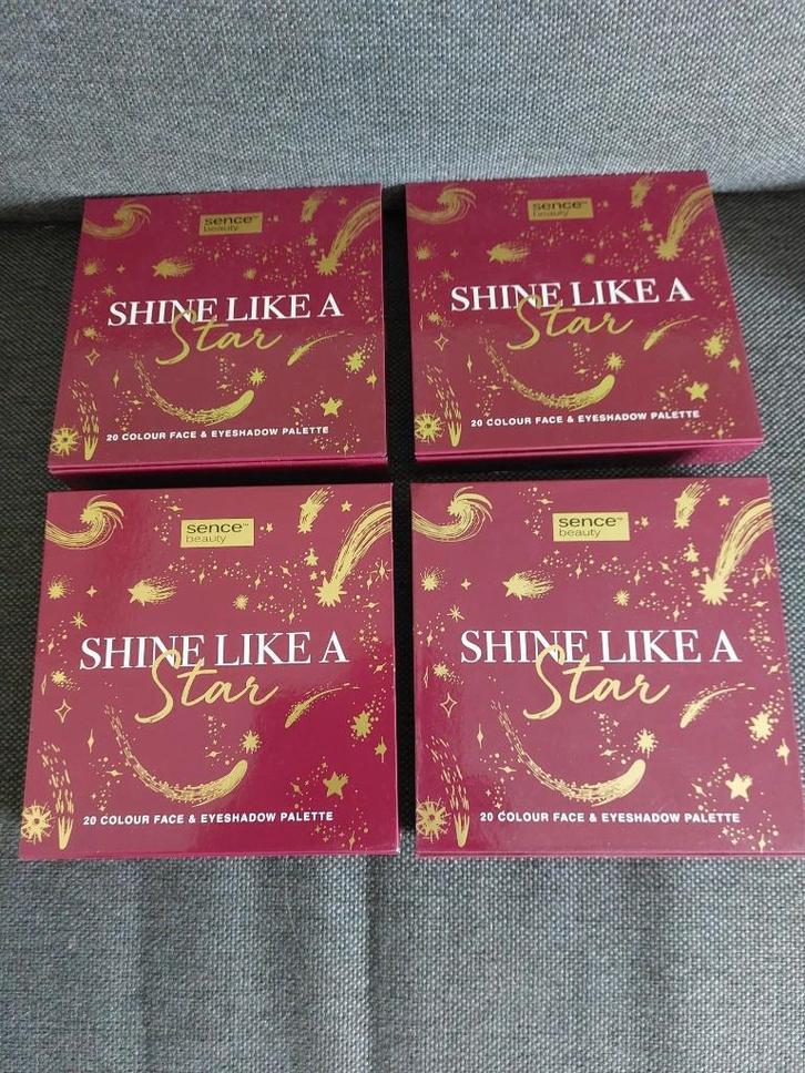 Sence Shine Like A Star Gezicht en Oogschaduw Palette (348), Sieraden, Tassen en Uiterlijk, Uiterlijk | Cosmetica en Make-up, Nieuw