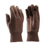 +- 100 stuks Jersey bruine katoenen handschoenen, Ophalen of Verzenden, Handschoenen