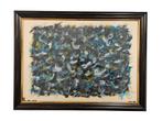 Theo Wolvecamp abstracte compositie (1925-1992), Antiek en Kunst, Ophalen of Verzenden