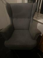 Ikea Strandmon fauteuil grijs stoel oorfauteuil, Ophalen, Zo goed als nieuw, 75 tot 100 cm, 50 tot 75 cm