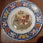 huwelijksbord Juliana Bernhard 1937 door Petrus Regout, Antiek en Kunst, Ophalen