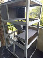 Kattenren / kattenhuis voor buiten, Dieren en Toebehoren, Ophalen, Gebruikt