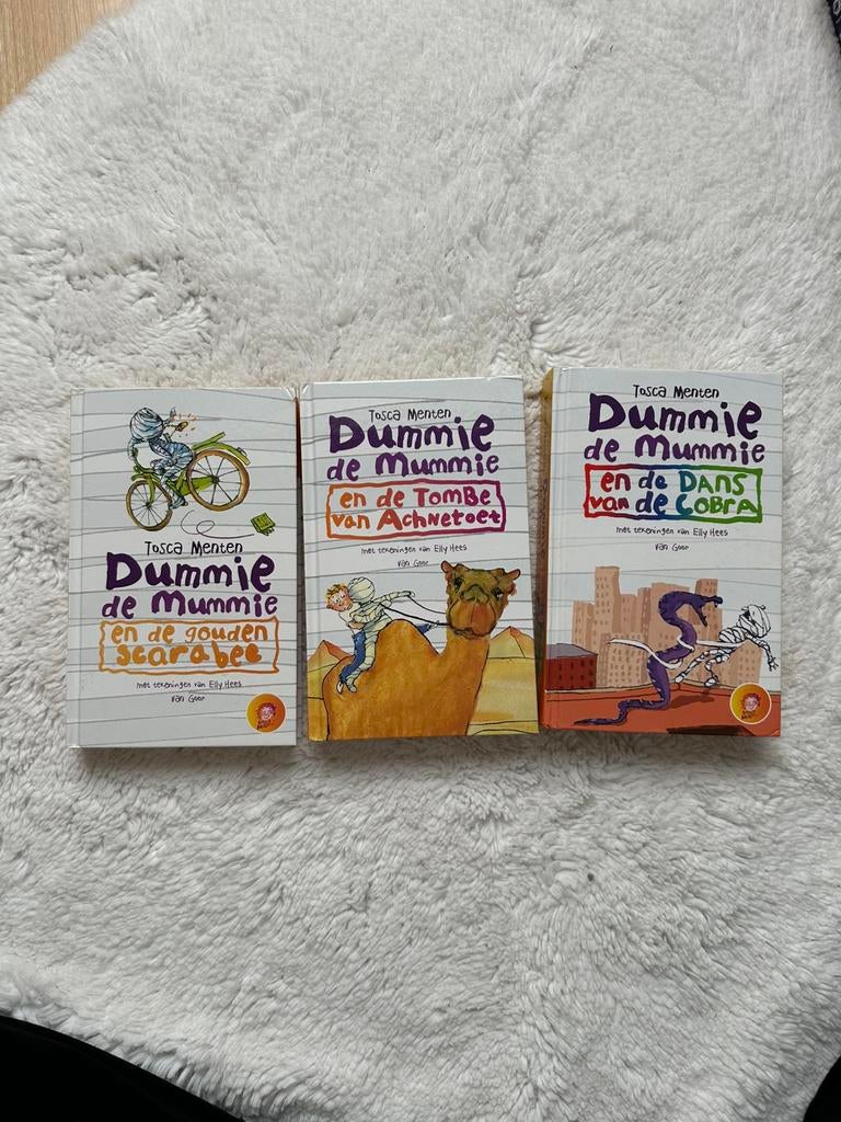 Dummie de mummie 3 boeken, Ophalen, Zo goed als nieuw, Fictie