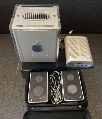 Apple Powermac G4 Cube 450Mhz/Radeon 7500 32MB/1.5GB RAM beschikbaar voor biedingen