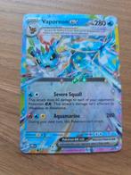 Vaporeon EX pokemon kaart PRE, Ophalen of Verzenden, Nieuw, Losse kaart