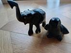 Olifant en uiltje oud, Verzamelen, Ophalen of Verzenden, Gebruikt, Dier