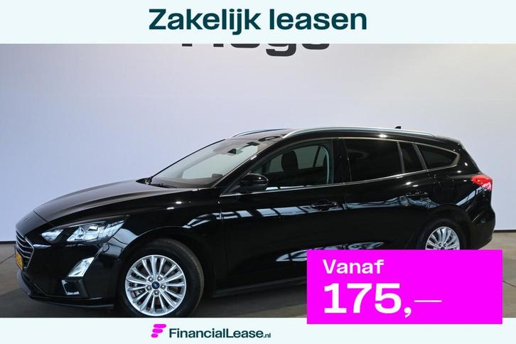 Ford Focus Wagon 1.0 EcoBoost Hybrid Titanium X Business Nav, Auto's, Ford, Bedrijf, Lease, Financial lease, Focus, 4x4, ABS, Achteruitrijcamera