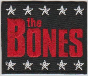 The Bones stoffen opstrijk patch embleem beschikbaar voor biedingen