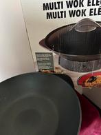 Tefal Elektrische wokpan en fondueset, Ophalen, Zo goed als nieuw