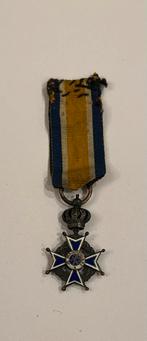 Miniatuur Ridder Orde Oranje-Nassau, Postzegels en Munten, Penningen en Medailles, Verzenden, Overige materialen, Nederland