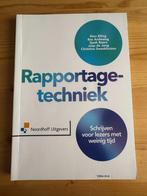 Rapportage techniek, Ophalen of Verzenden, Zo goed als nieuw, HBO, Noordhoff Uitgevers