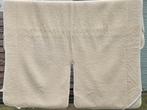 Merino wollen onderdeken 180x210, met split, Huis en Inrichting, Slaapkamer | Beddengoed, Ophalen, Beige, Tweepersoons, Deken of Dekbed