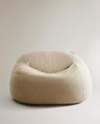 Zara Home premium linnen zitzak, Huis en Inrichting, Ophalen, Nieuw, Beige, Zitzak