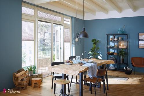 Plissé hordeuren inzethorren rolhorren en houten jaloezieën, Huis en Inrichting, Stoffering | Gordijnen en Lamellen, Nieuw, Minder dan 100 cm