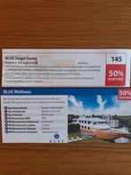 BLUE WELLNESS DAGJE SAUNA MET 50% KORTING!, Twee personen, Kortingsbon, Spa of Sauna