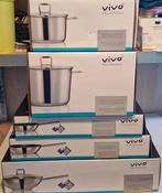 Complete ah vivo villeroy en boch pannenset pannen pan, Nieuw, Pannenset, Ophalen of Verzenden, Rvs